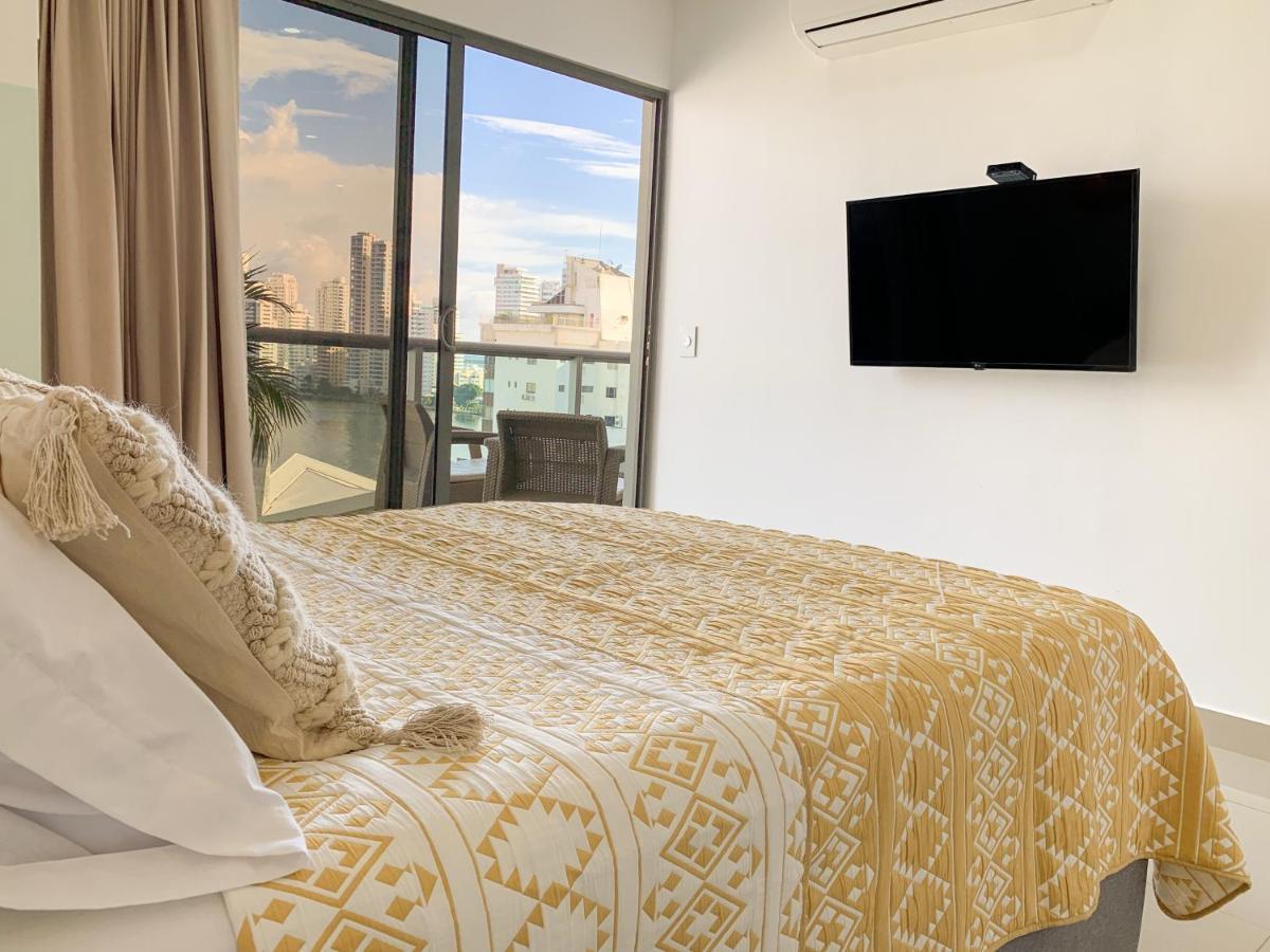 Ferienwohnung Oceanview Escape Pool, Jacuzzi & Gym In Bocagrande Cartagena  Exterior foto
