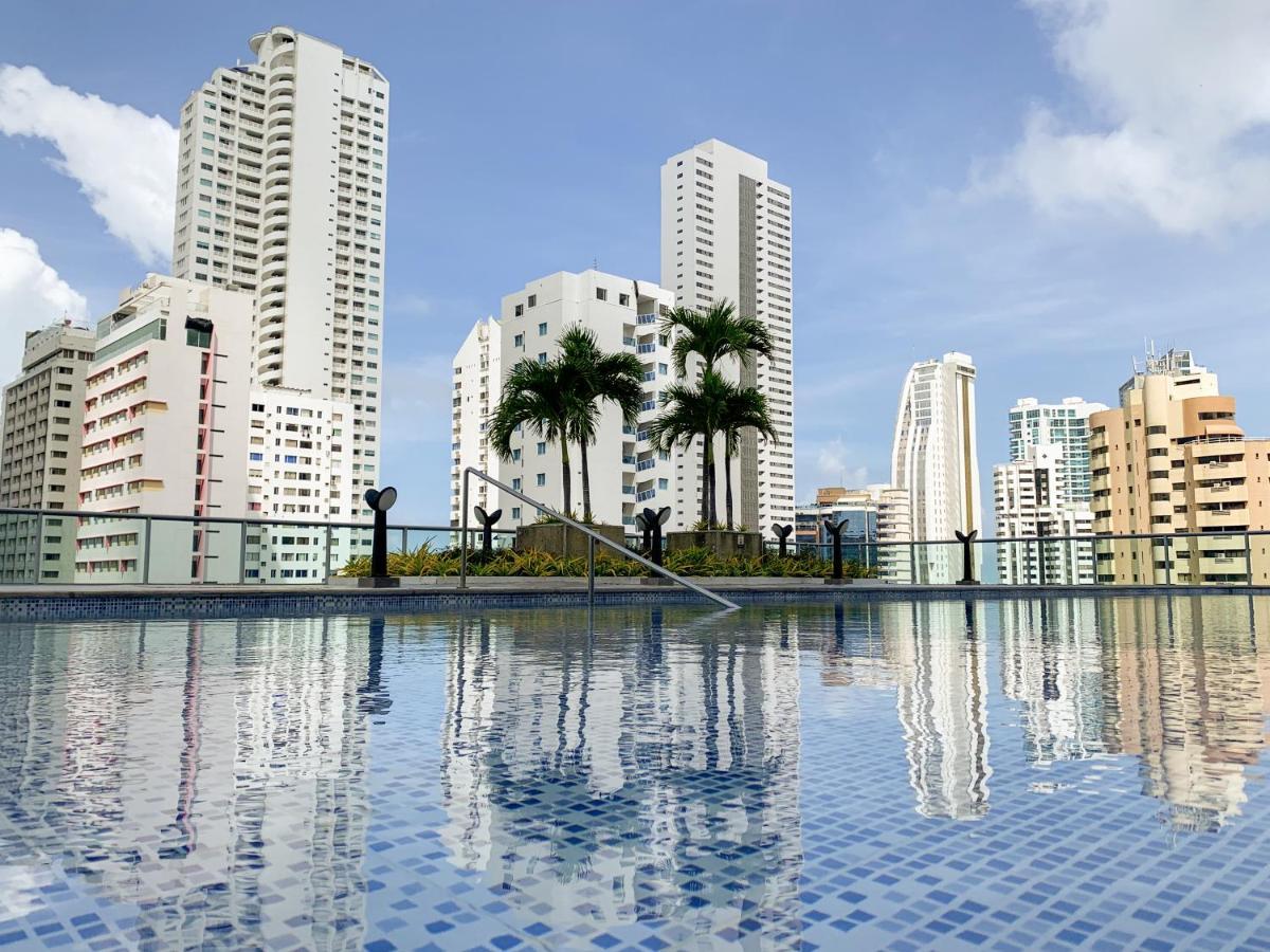 Ferienwohnung Oceanview Escape Pool, Jacuzzi & Gym In Bocagrande Cartagena  Exterior foto